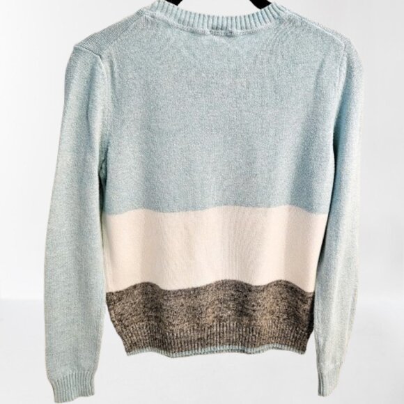 GAP Womens Colorblock Long Sleeve Sweater Size SMALL - Picture 4 of 8